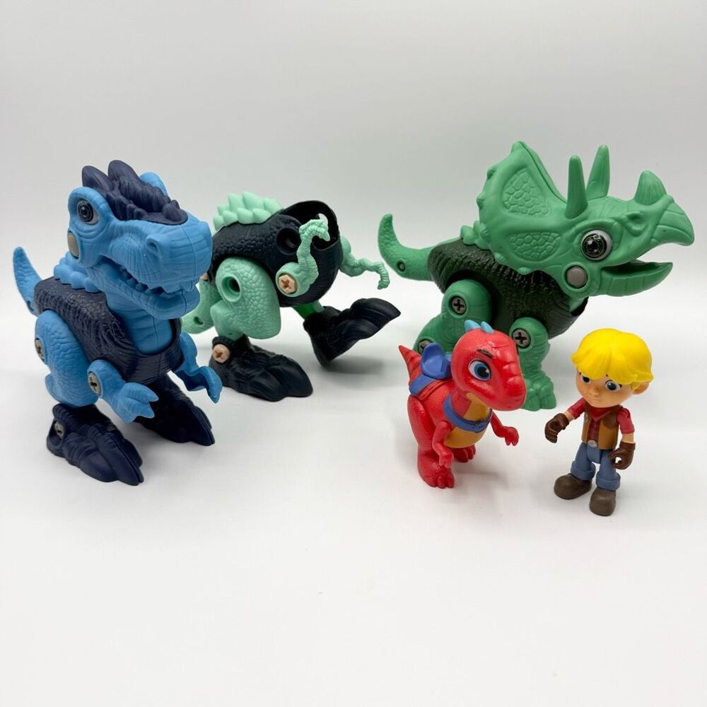 Take Apart Dinosaur Lot of toys READ DESCRIPTION